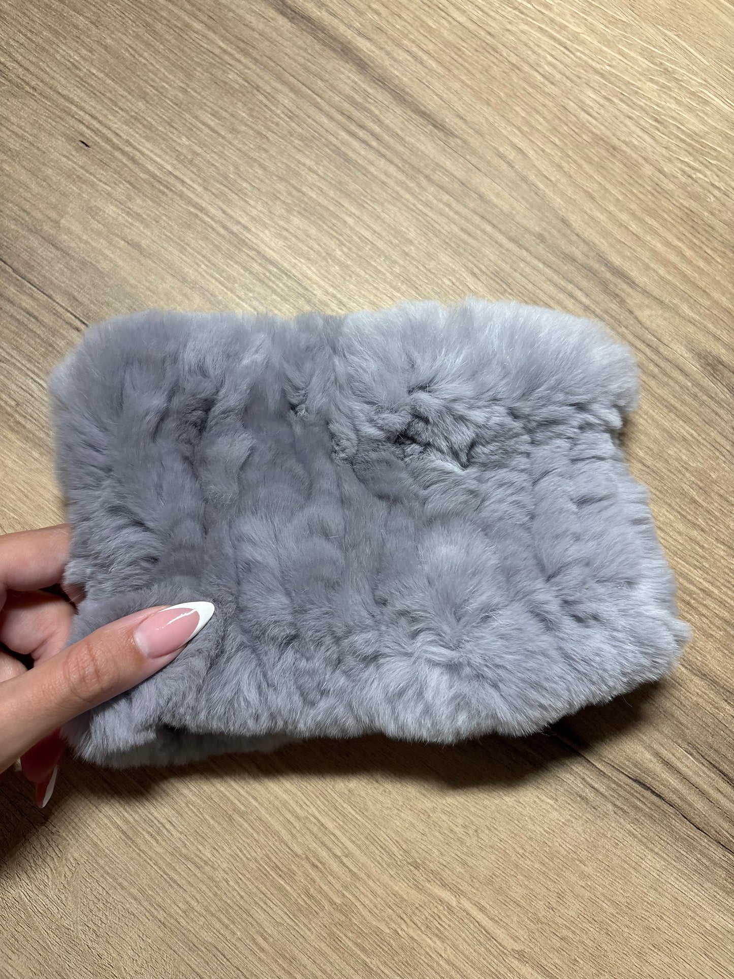 Fur classic neck warmer/headband