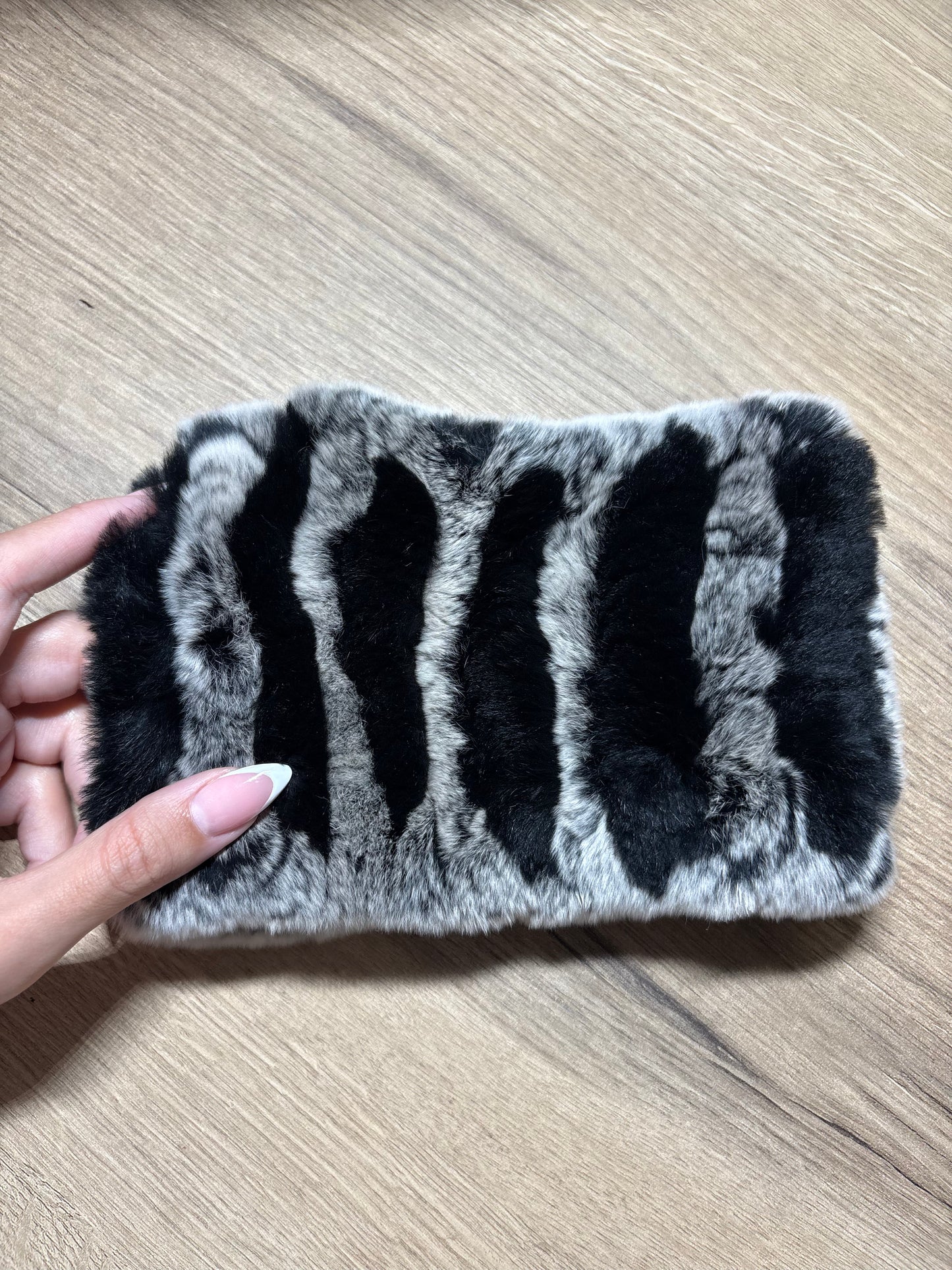 Fur classic neck warmer/headband